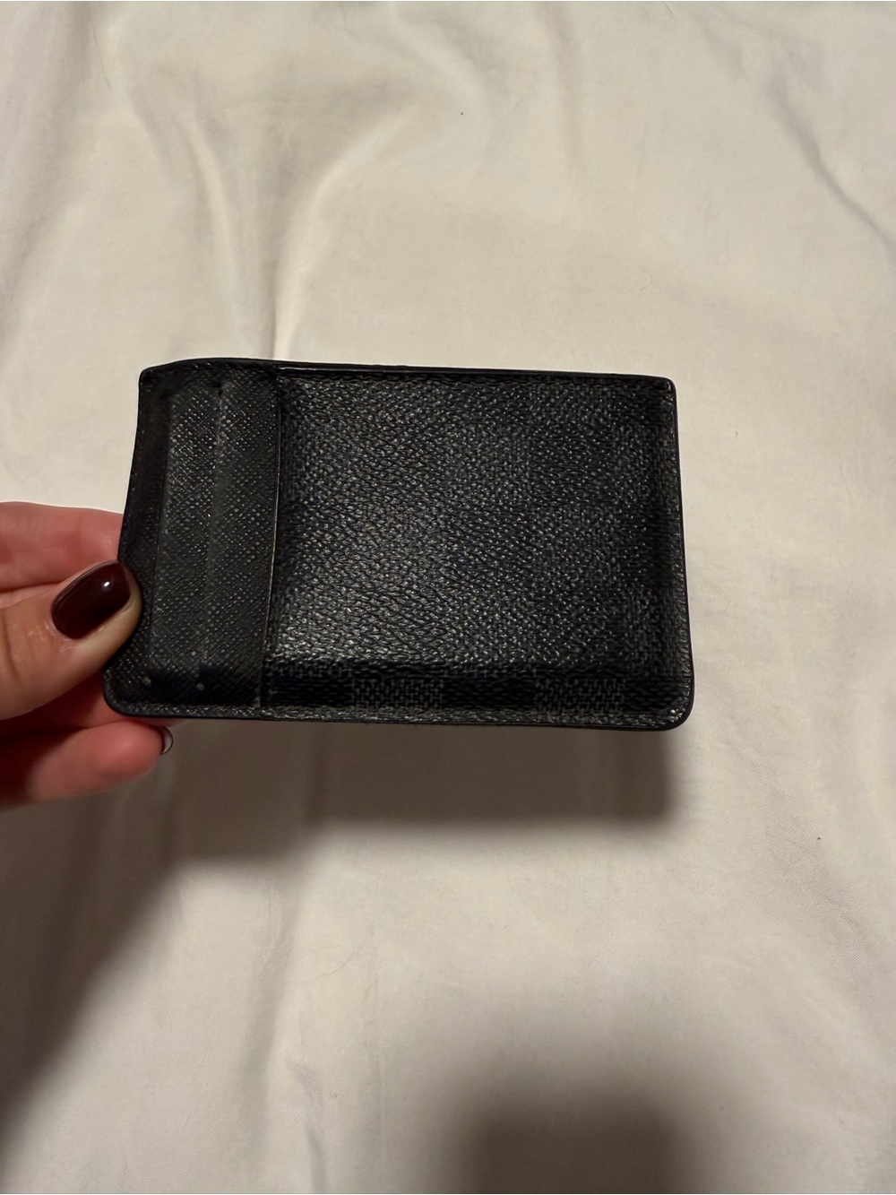 Louis Vuitton Damier Graphite Pattern Coated Canvas Card Case